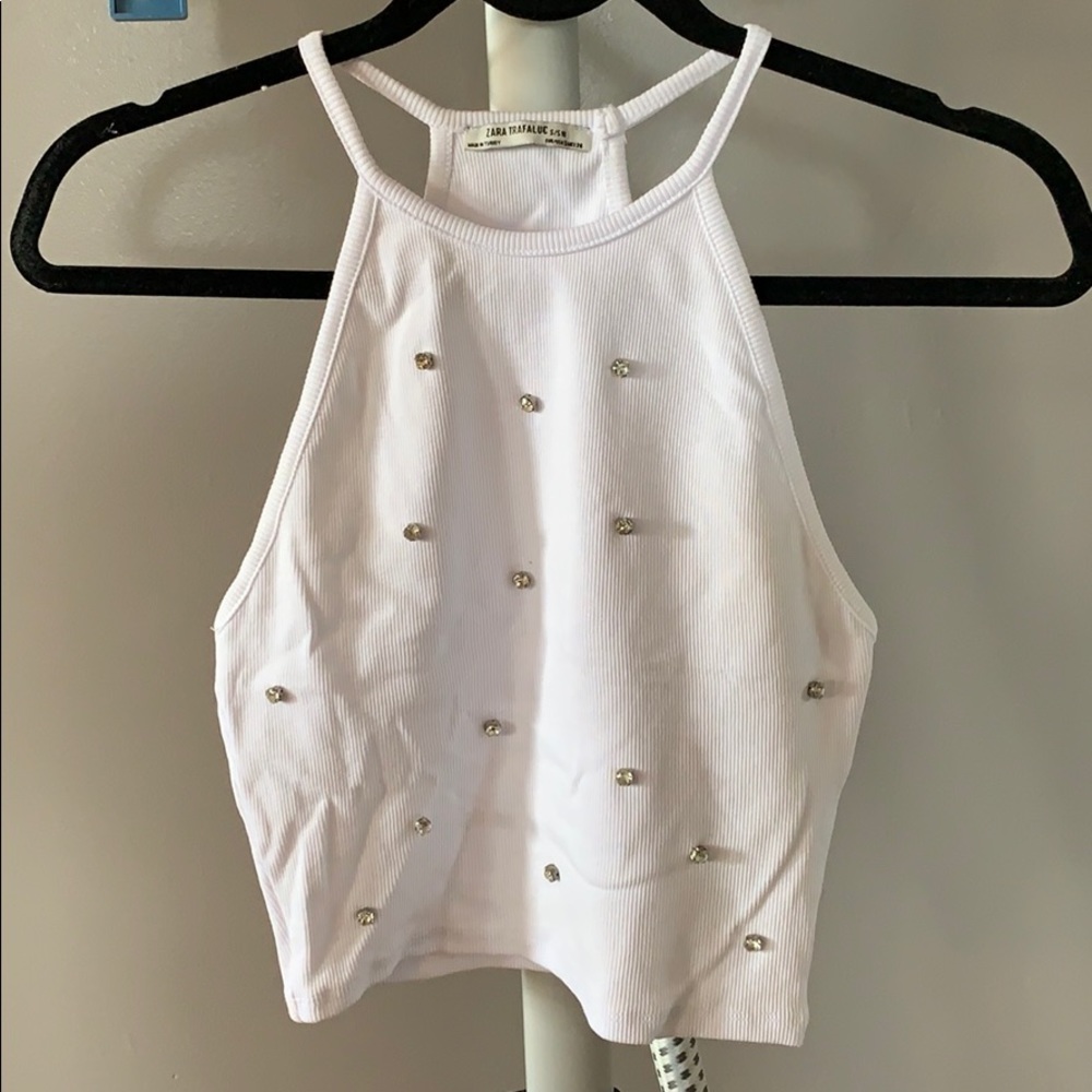 Zara Studded Top